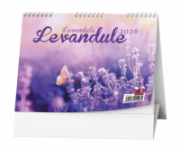 Kalendář stolní obrázkový Levandule / BSV5