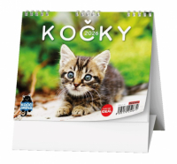 Kalendář stolní MINI Kočky / BSL9