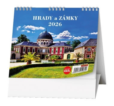 Kalendář stolní MINI Hrady, zámky a památky / BSL1