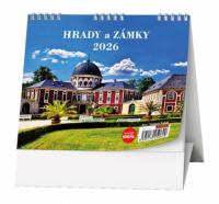 Kalendář stolní MINI Hrady, zámky a památky / BSL1