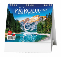 Kalendář stolní MINI Příroda, hory, řeky / BSL5