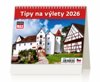 Kalendář stolní MINI Tipy na výlety / SM04