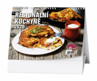 Kalendář stolní obrázkový Regionální kuchyně / BSD14