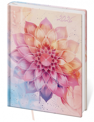 Diář VARIO LYRA - B6 / denní / Aura