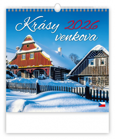 Kalendář nástěnný Krásy venkova / N174