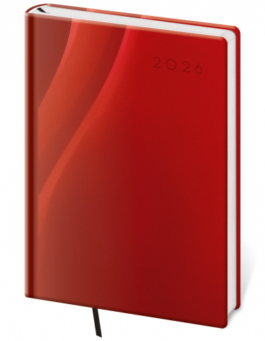 Diář VARIO - A5 / denní / red