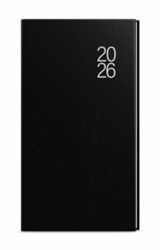 Diář BALACRON - týdenní kapesní / černá
