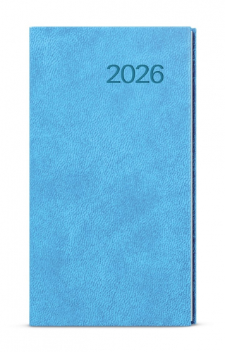 Diář VIVELLA - týdenní kapesní / světle modrá