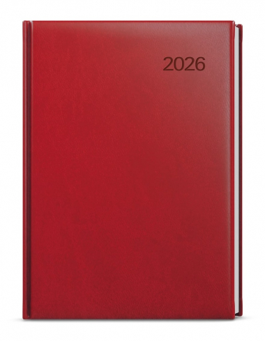 Diář VIVELLA - A5 / denní / bordó