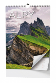 Kalendář nástěnný Alpy / BNF8