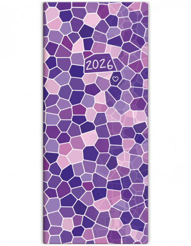 Diář kapesní LAMINO - měsíční / design 1