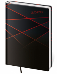 Diář VARIO - A5 / denní / black