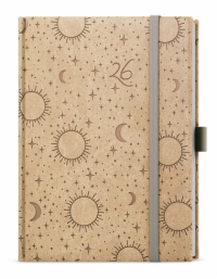 Diář VIVELA EXTRA - B6 / denní / hvězdy