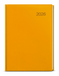 Diář VIVELLA - A5 / denní / okrová