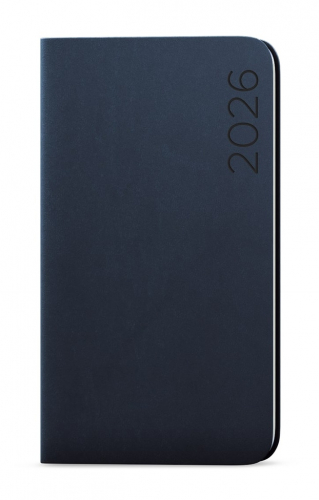 Diář NUBA - týdenní kapesní / antracitová