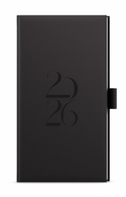 Diář DENY - týdenní kapesní / černá