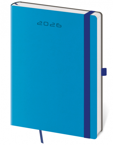 Diář FLEXIES - A5 / týdenní / modrá