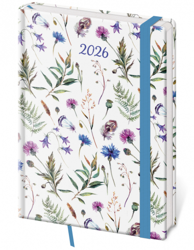 Diář VARIO - A5 / týdenní / Wildflowers
