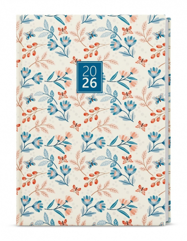 Diář LAMINO - B6 / týdenní / motýli