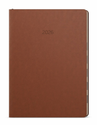 Diář MAXIM - B5 / denní / hnědá