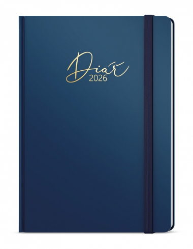 Diář LUXI - B6 / týdenní / modrá