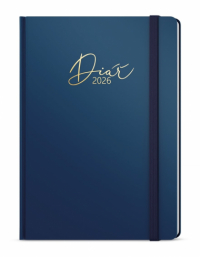 Diář LUXI - B6 / týdenní / modrá