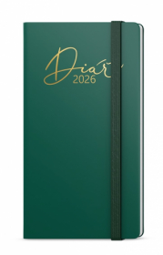 Diář LUXI - týdenní kapesní / zelená