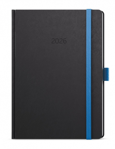 Diář NORA - A5 / denní / modrá