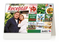 Kalendář stolní obrázkový Receptář / S17