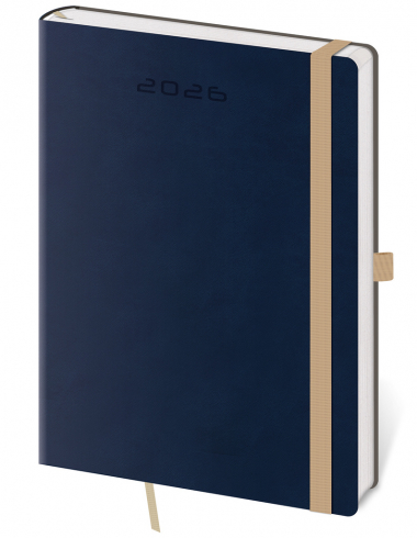 Diář FLEXIES - A5 / týdenní / tmavě modrá