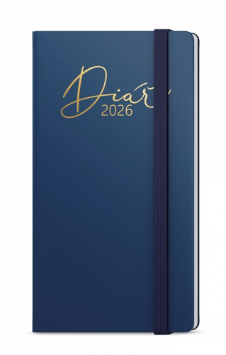 Diář LUXI - týdenní kapesní / modrá