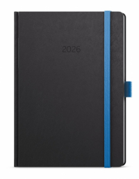 Diář NORA - A5 / týdenní / modrá