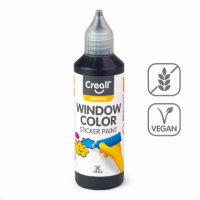 Barva na sklo Creall Widow Color - 80 ml / černá