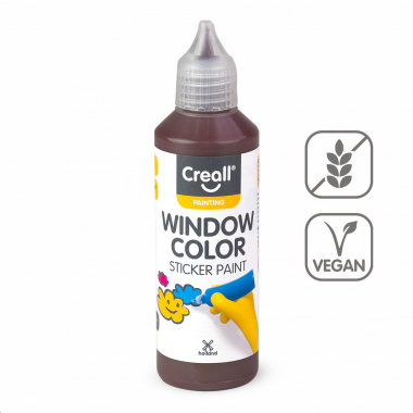 Barva na sklo Creall Widow Color - 80 ml / hnědá