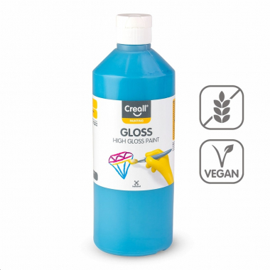Barva s vysokým leskem Creall Gloss - 500 ml / tyrkysová