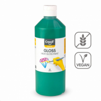 Barva s vysokým leskem Creall Gloss - 500 ml / zelená