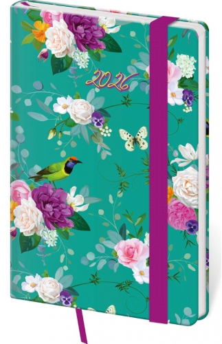 Diář VARIO - týdenní kapesní / Romance