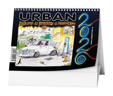 Kalendář stolní Urban - Dobijeme si bateru s Pivrncem / SN20