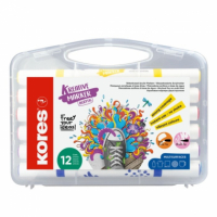 Akrylový popisovač Kreative Marker 2v1 - sada 12 barev