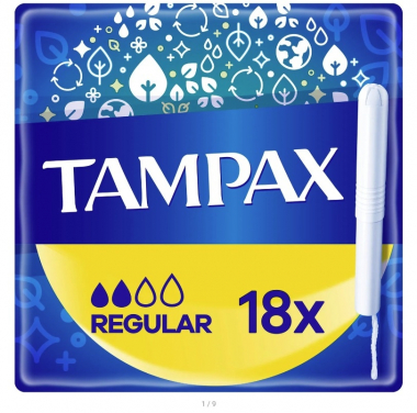Tampax Regular dámské tampony - 18 ks