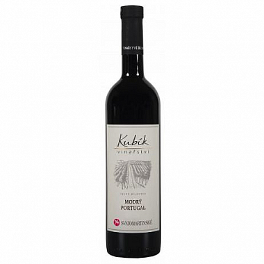 Svatomartinské červené  Modrý Portugal 0.75l Kubík