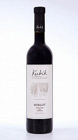 Merlot výběr z hroznů barrique 2018 0,7l Kubík