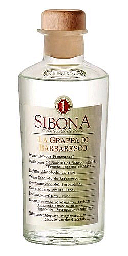 Grappa Sibona di Barbaresco  40%0.50l