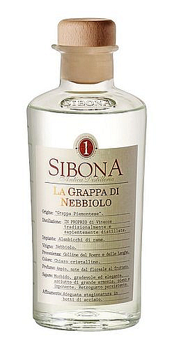 Grappa Sibona di Nebbiolo  40%0.50l