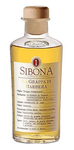 Grappa Sibona di Barbera  40%0.50l