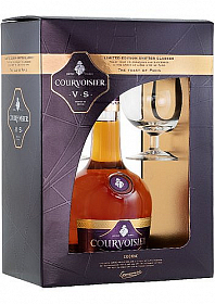 Cognac Courvoisier VS+2sklo   gB 40%0.70l