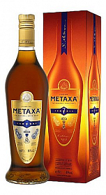 Brandy Metaxa 7* v krabičce  gB 40%0.70l
