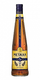 LITR Brandy Metaxa 5* holá lahev  38%1.00l