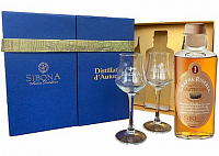 Grappa Sibona Riserva Sauternes + 2sklo  gB 44%0.50l