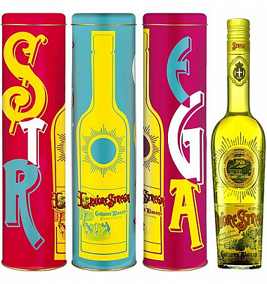 Likér Strega Original v plechu  TIN 40%0.70l